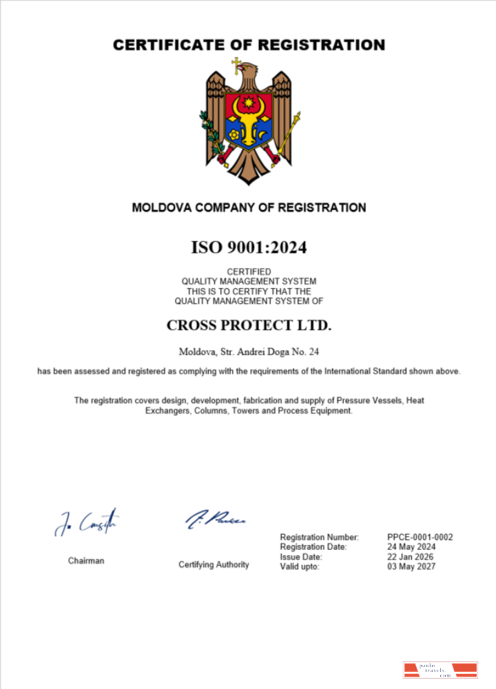 Moldova business registration certificate Word and PDF template